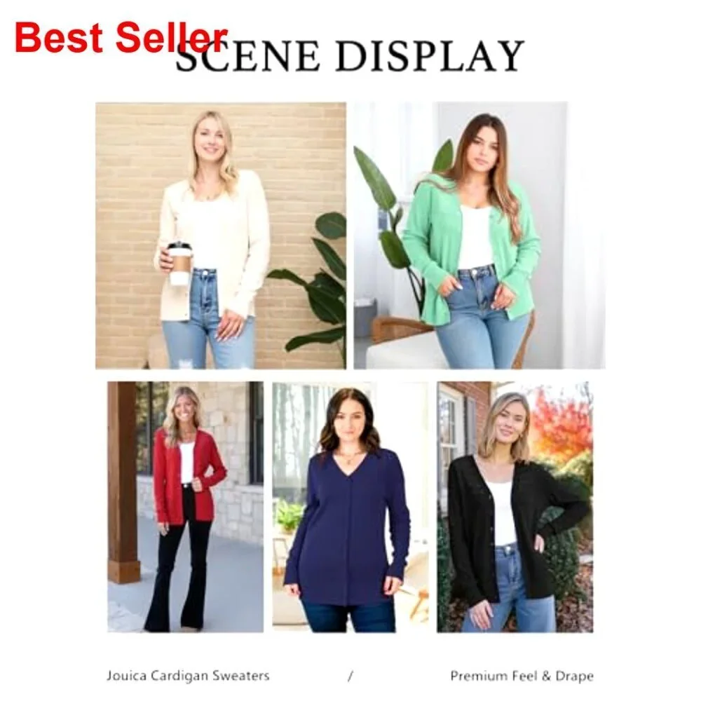 Lightweight V-Neck Cardigan with Crochet Detailing, Long Sleeves, 100% Viscose